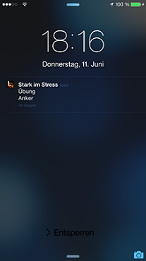 Bild aus der App